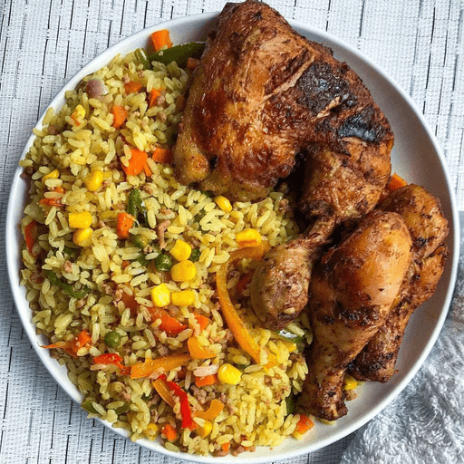 Jollof Rice & Chicken