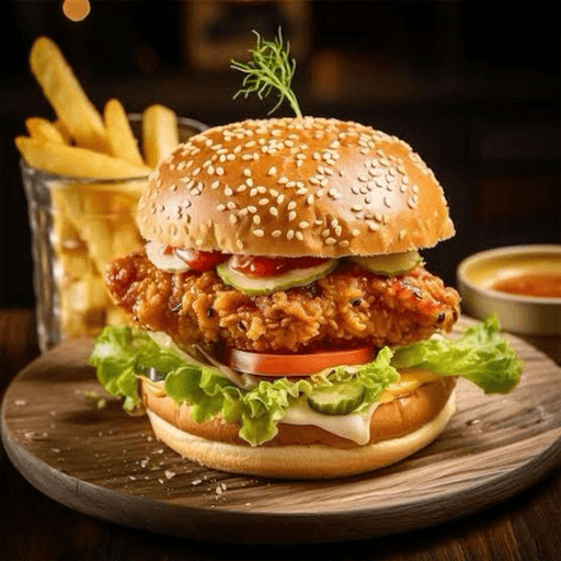 BBQ Chicken Burger