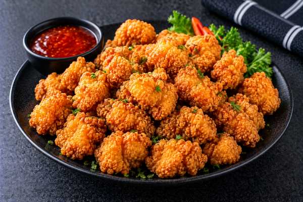 Crispy Chicken Popcorns