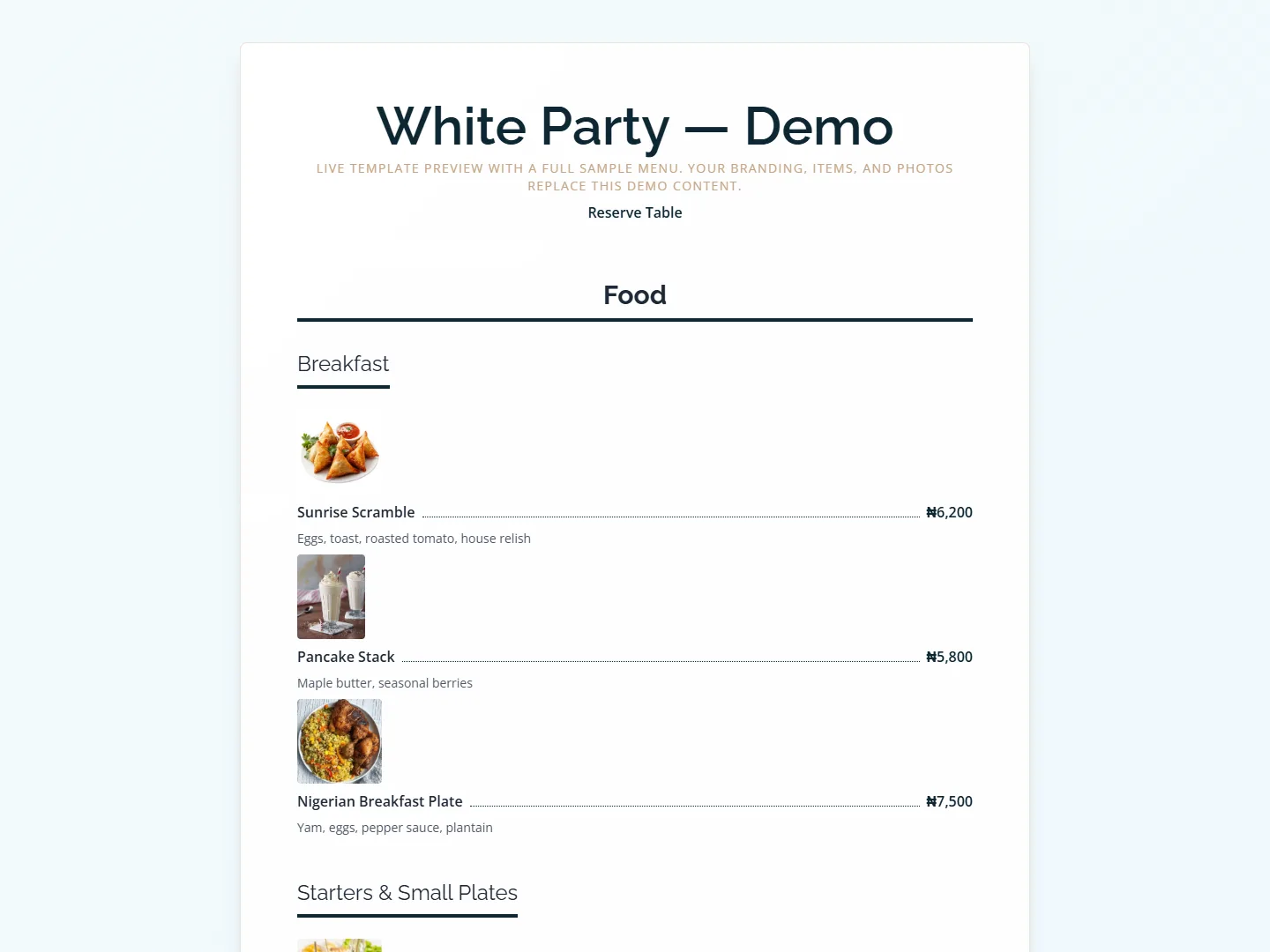 White Party preview