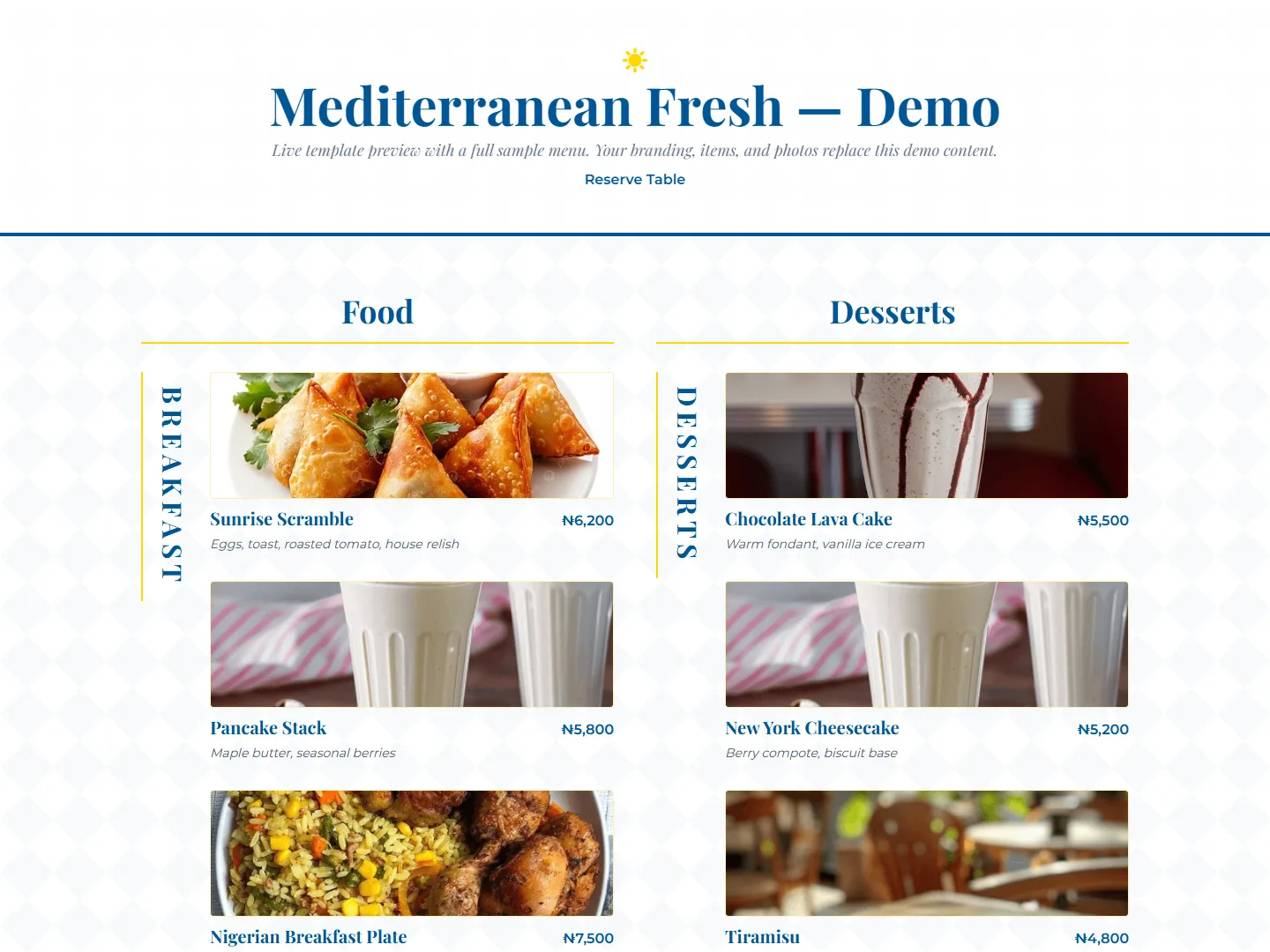 Mediterranean Fresh preview