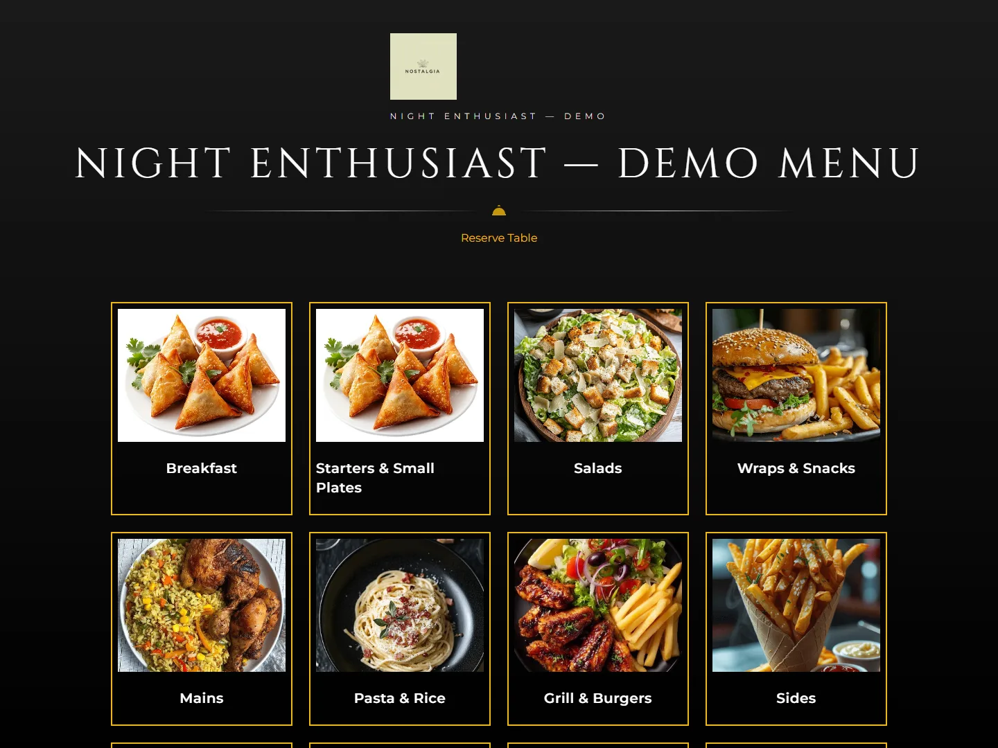Night Enthusiast preview