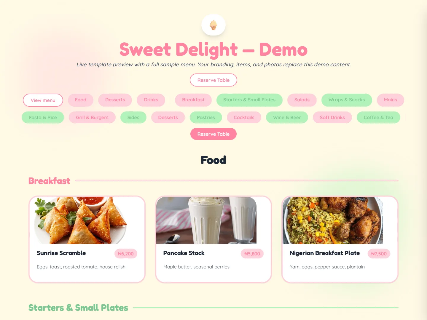 Sweet Delight preview